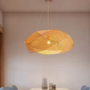 Bamboo Cloud Hanging Lamp