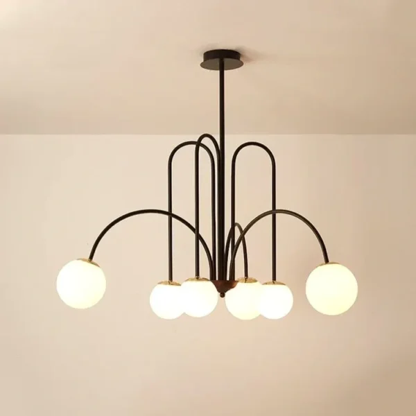 czan chandelier black