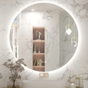 round led mirror
