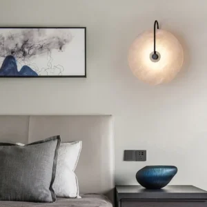 Marble type wall lamp