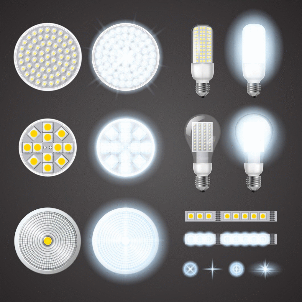 LED lamps set